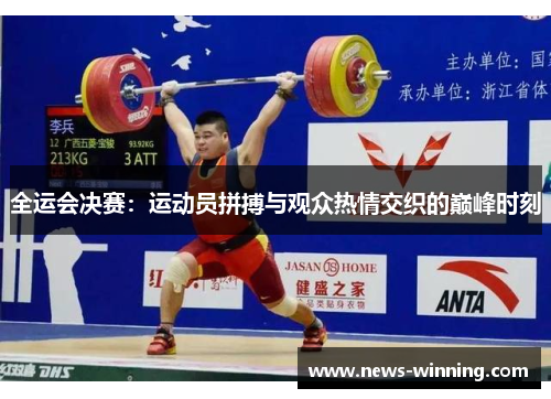 全运会决赛：运动员拼搏与观众热情交织的巅峰时刻