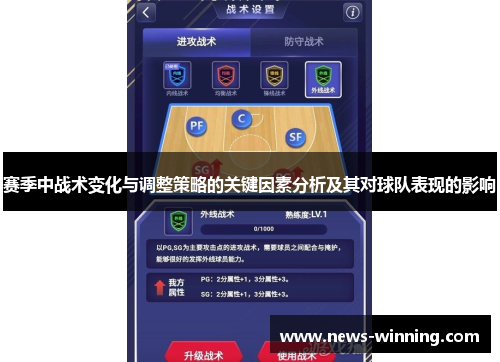 赛季中战术变化与调整策略的关键因素分析及其对球队表现的影响 赛季中战术变化与调整策略的关键因素分析及其对球队表现的影响